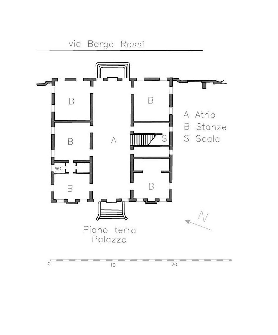 planimetria palazzo Priuli